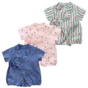 Baby Girls Cotton Romper Dress