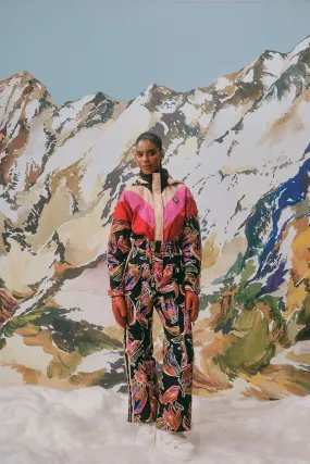 Black Artsy Banana Ski Jumpsuit