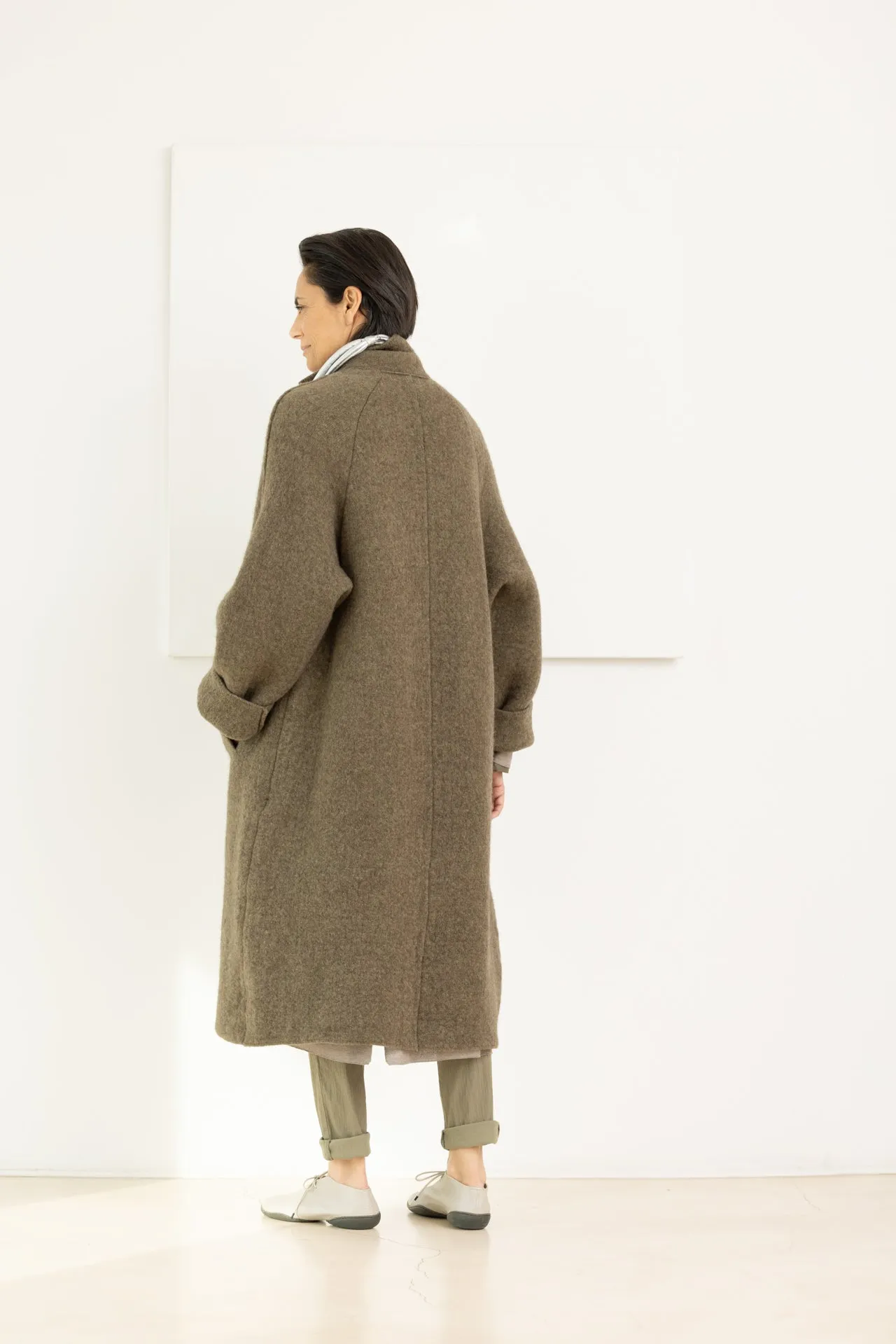 BOBOUTIC COAT GREEN