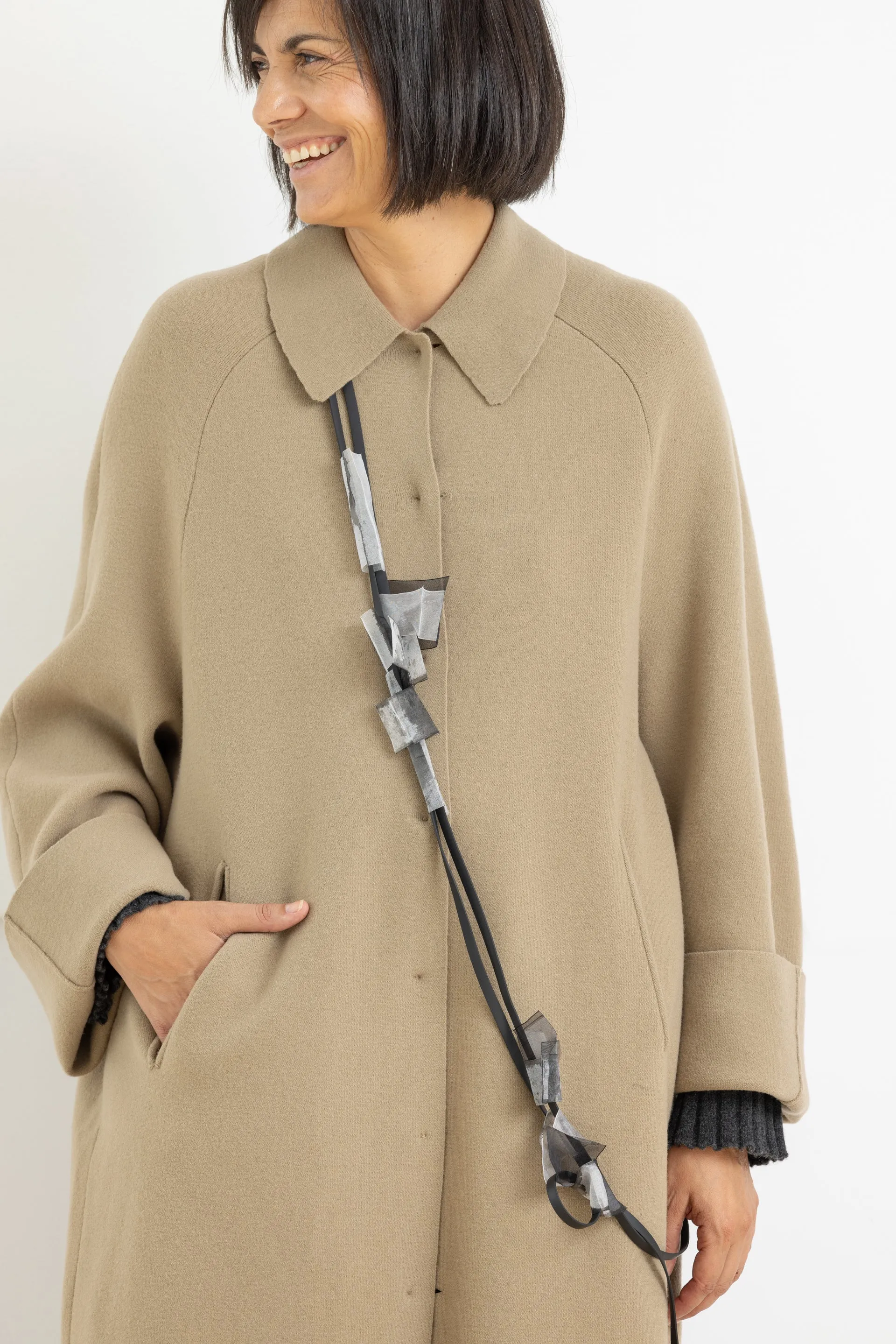 BOBOUTIC DUSTER COAT KHAKI