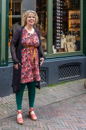 Djava spring cardigan - black - made by Tantilly
