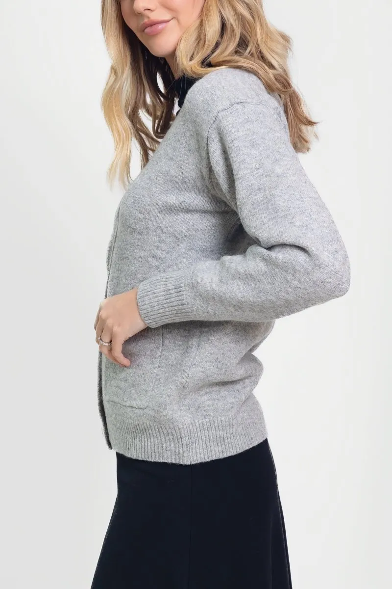 KEN CARDIGAN (LIGHT GRAY)
