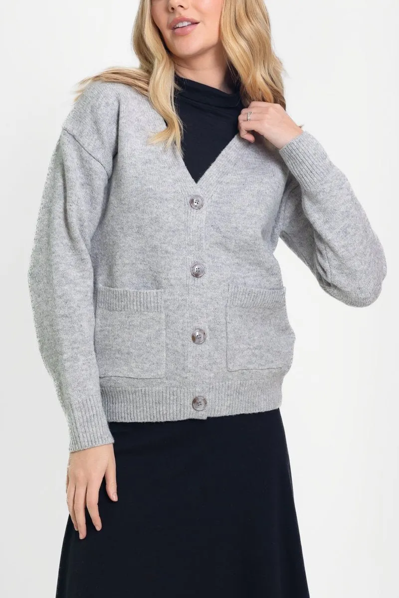 KEN CARDIGAN (LIGHT GRAY)