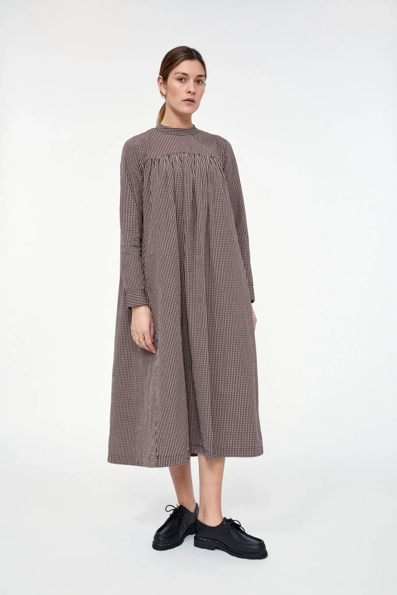 Lily Plum Check