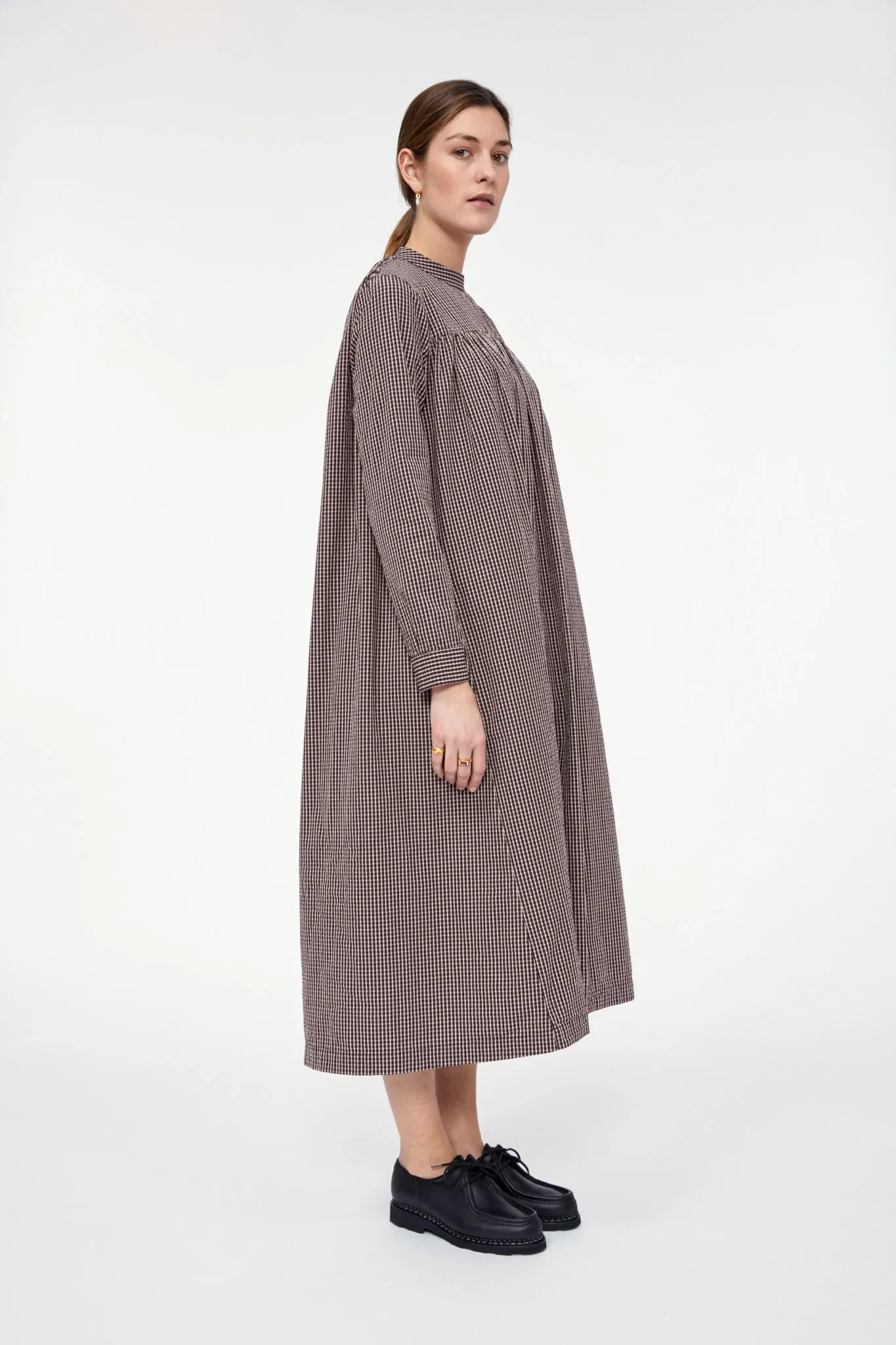 Lily Plum Check