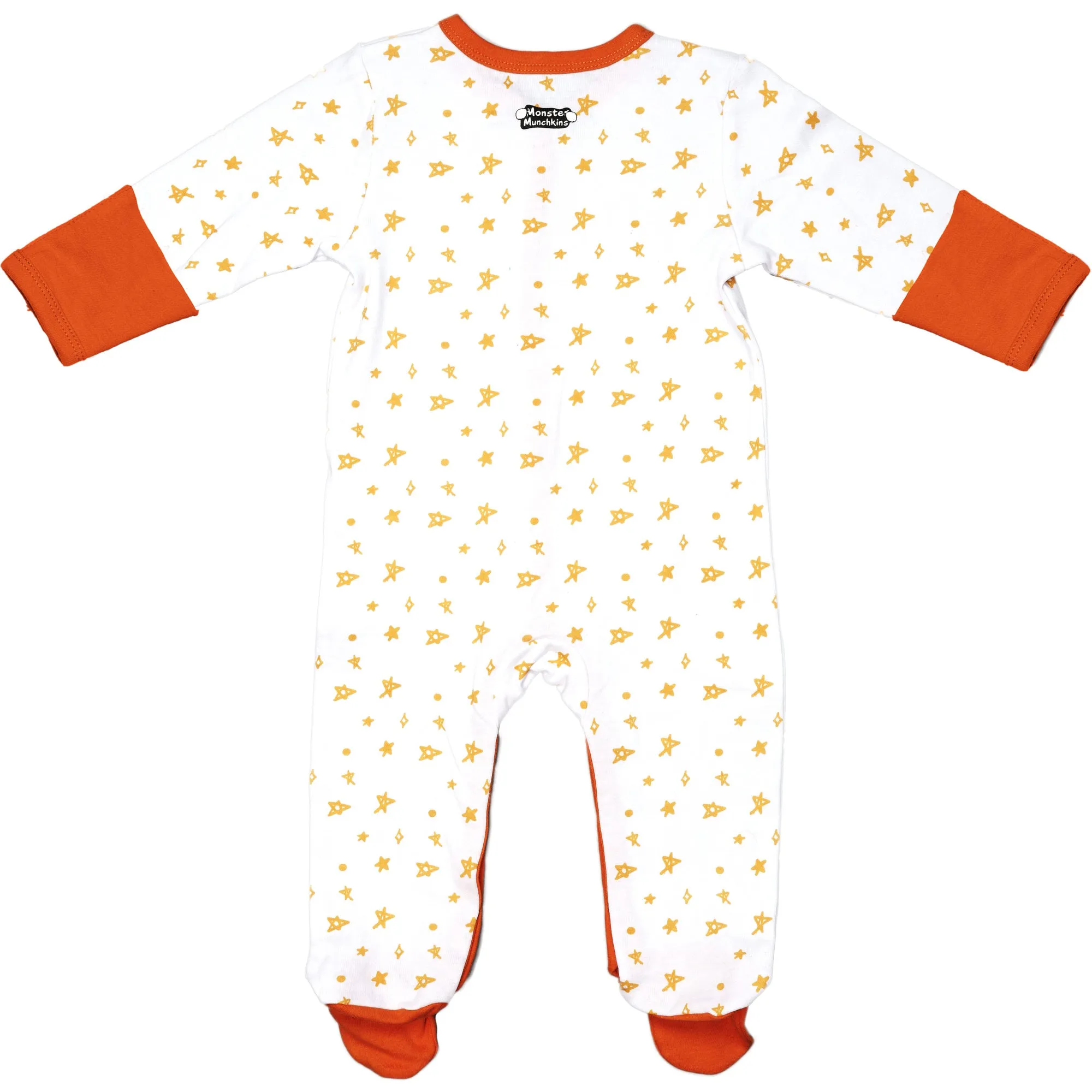 Orange Messy Monster Sleeper
