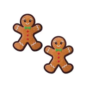 Pastease Holiday Gingerbread Nipple Pasties Brown