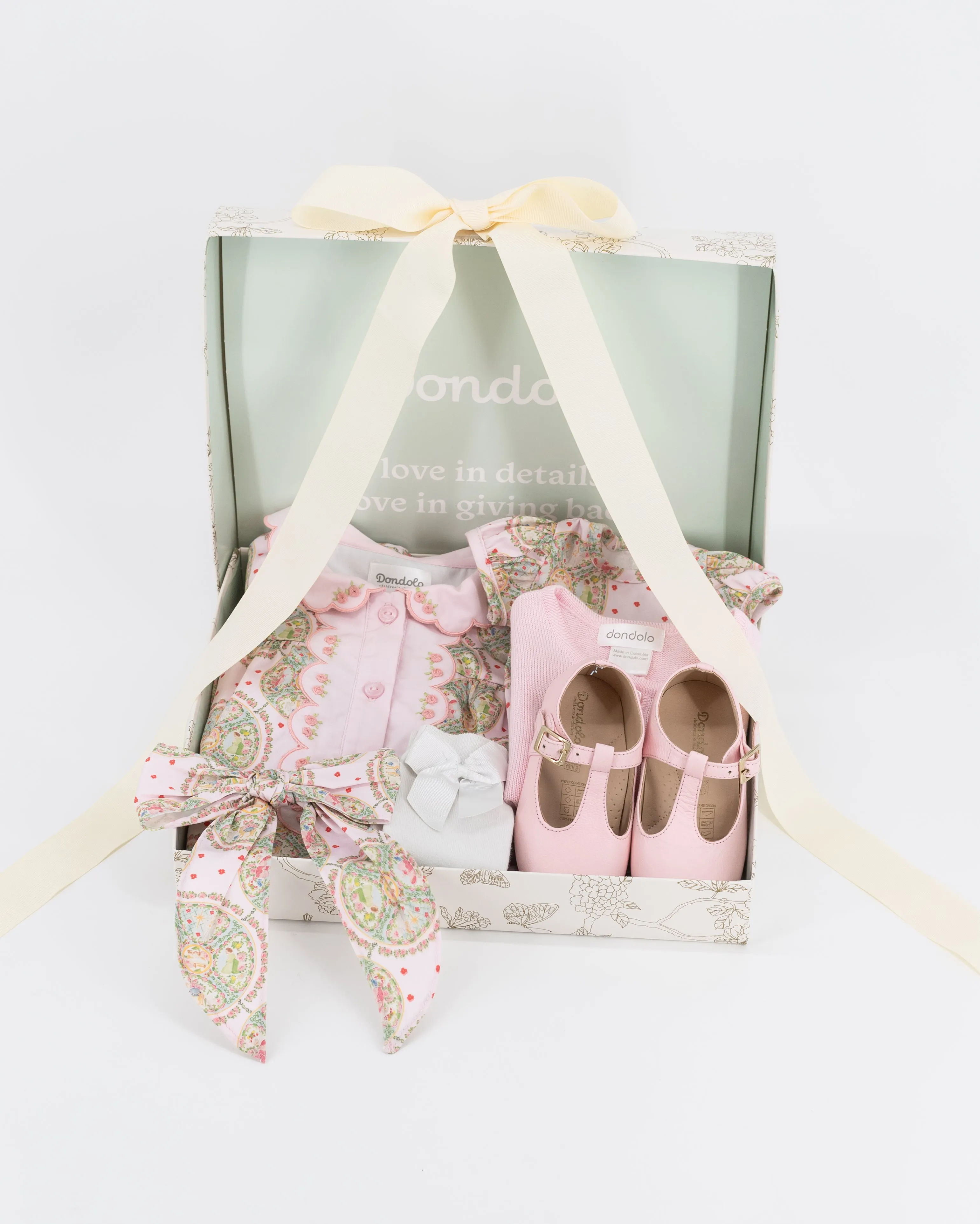 Pink Christmas Gift Box