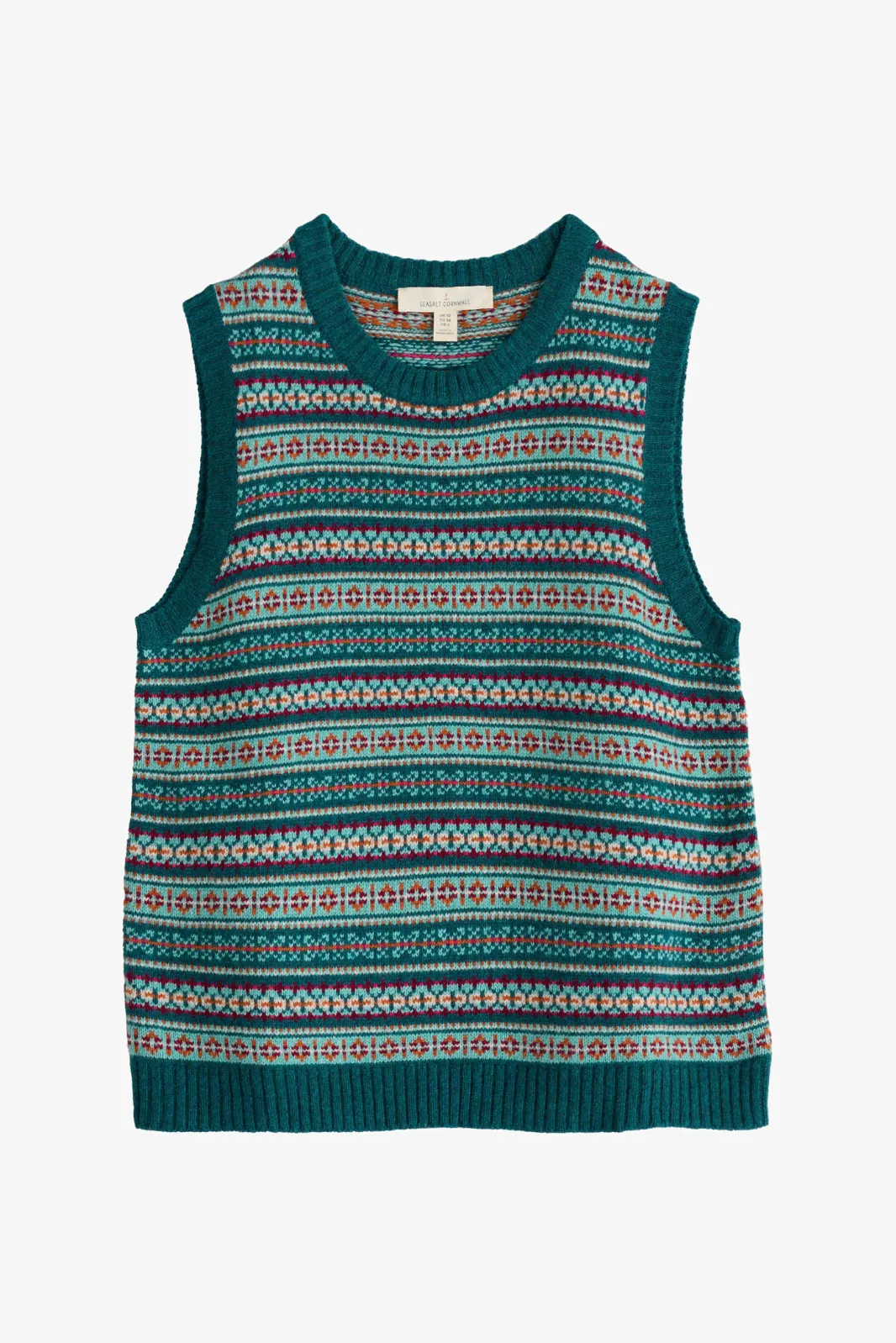 Seasalt Percella Cove Vest - Wheal Towan Seashore Mix